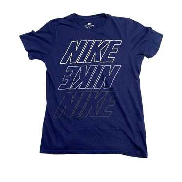 Nike Nike Sportswear Tee Thrifted Vintage Style S… - image 1