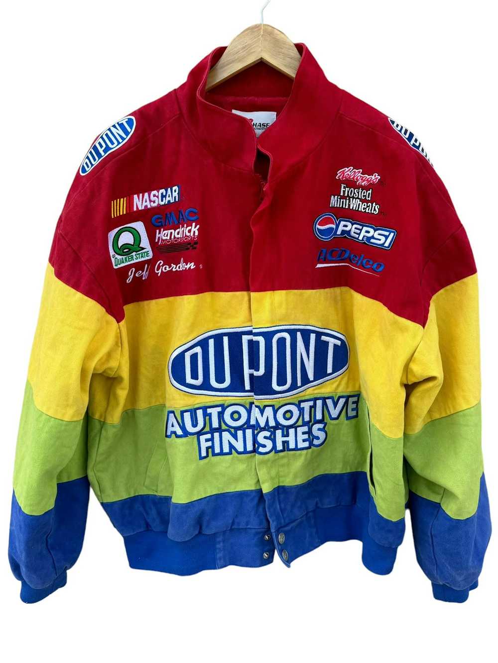 NASCAR × Vintage NASCAR DuPont Vintage Jacket Gor… - image 1