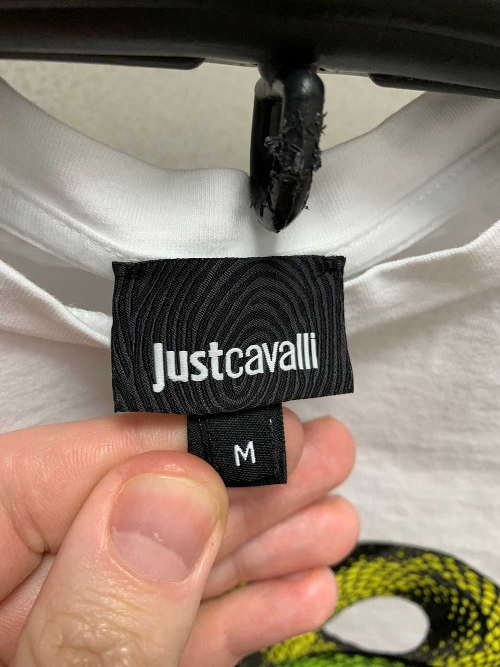 Just Cavalli Just cavalli big logo white t-shirt … - image 7
