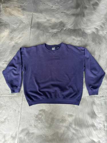 Gap Vintage Navy Boxy GAP Crewneck