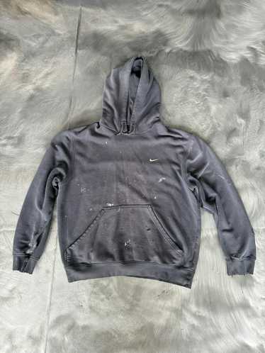 Nike Y2K Faded Black Boxy Nike Hoodie