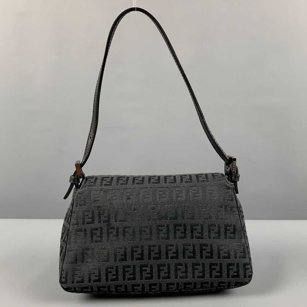 Fendi Black Monogram Handbag - image 3