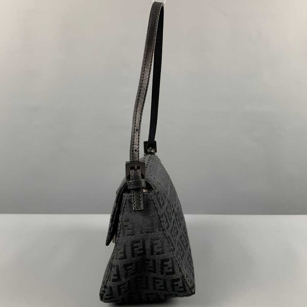 Fendi Black Monogram Handbag - image 4