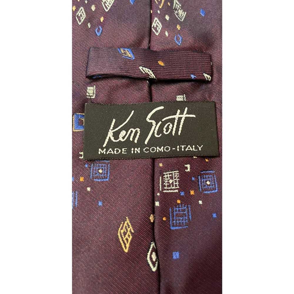 Ken Scott Ken Scott Made In Como- Italy 100% Silk… - image 9