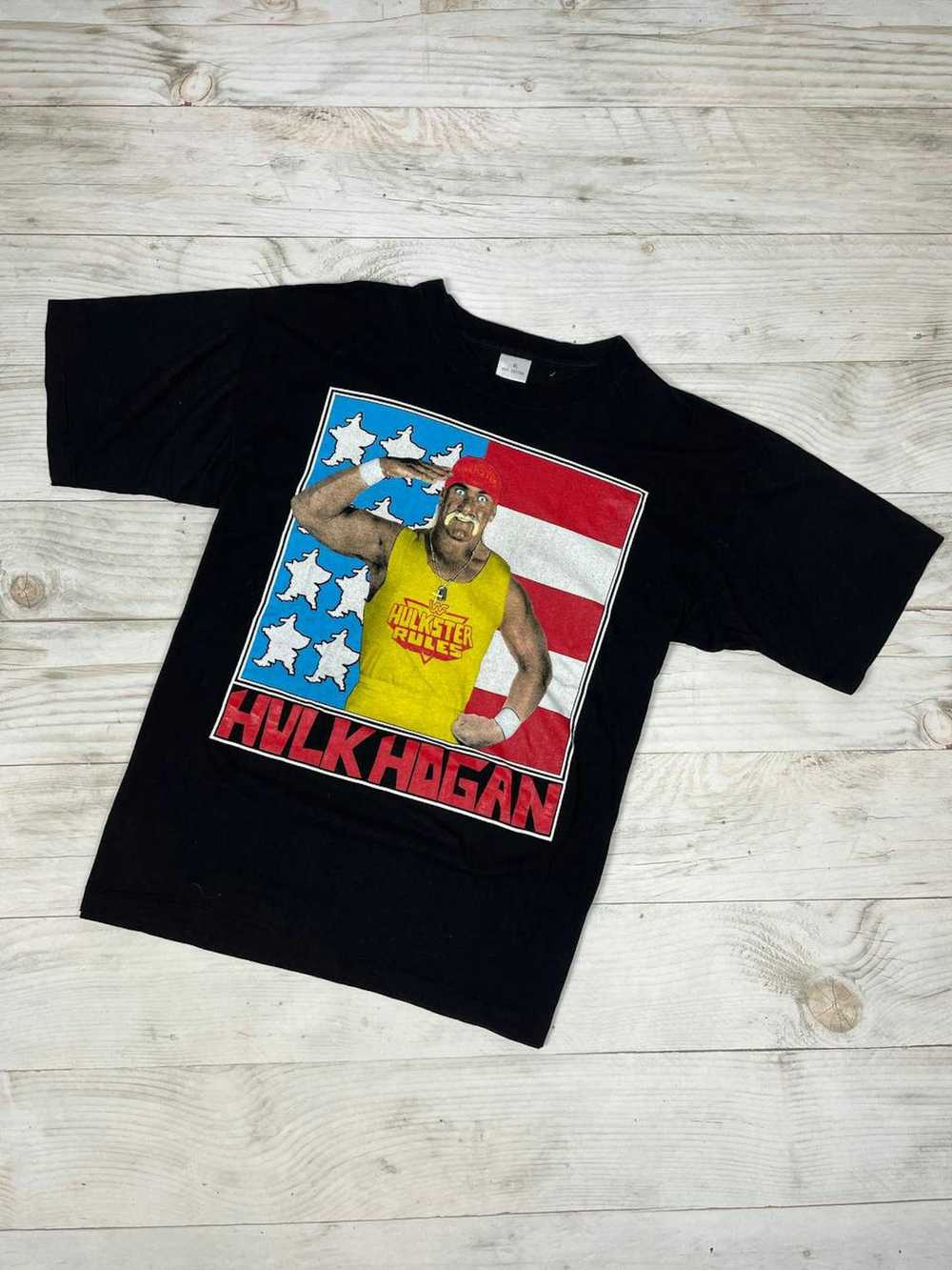 Streetwear × Vintage × Wwf Vintage WWF Hulk Hogan… - image 1