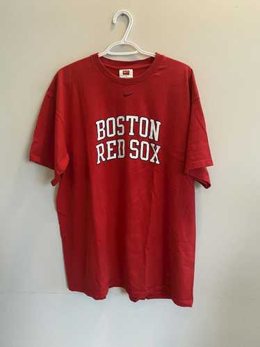 MLB × Nike Vintage 2005 Boston Red Sox Middle Swoo