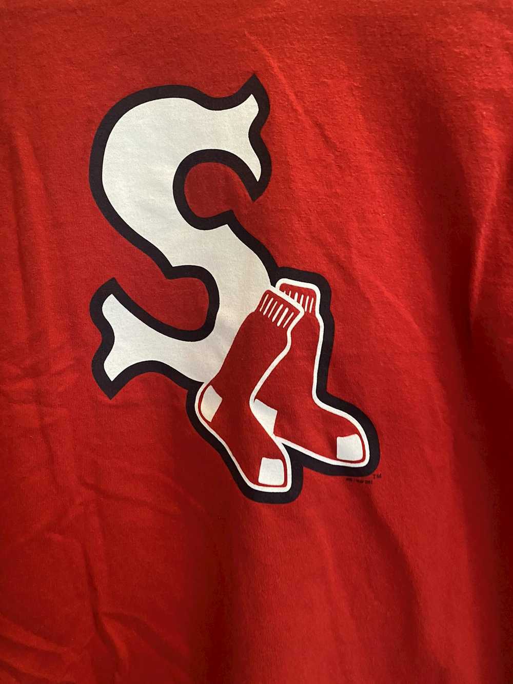MLB × Nike Vintage 2005 Boston Red Sox Middle Swo… - image 5