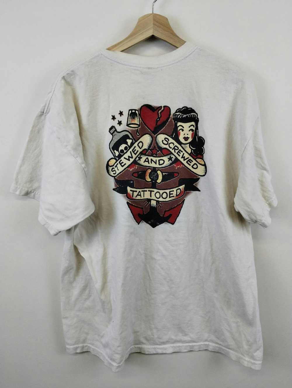 Gildan × Tee Shirt × Vintage Vintage Gildan Stewe… - image 3