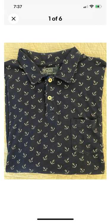 Polo Ralph Lauren × Vintage All Over Spaced Anchor