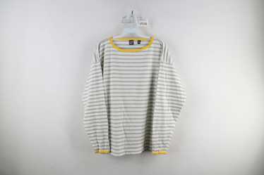 Gap × Vintage Vintage 90s Gap Striped Knit Long S… - image 1