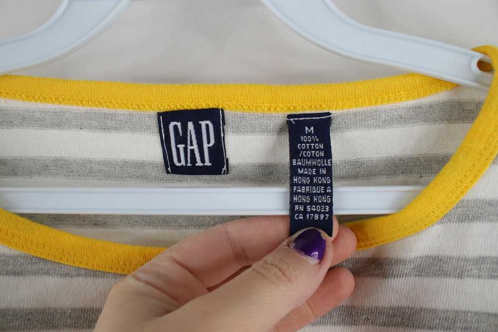 Gap × Vintage Vintage 90s Gap Striped Knit Long S… - image 3