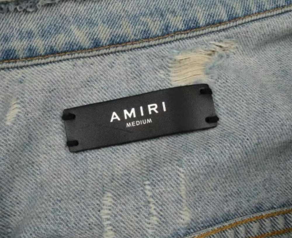 Amiri Amiri denim jacket - image 7