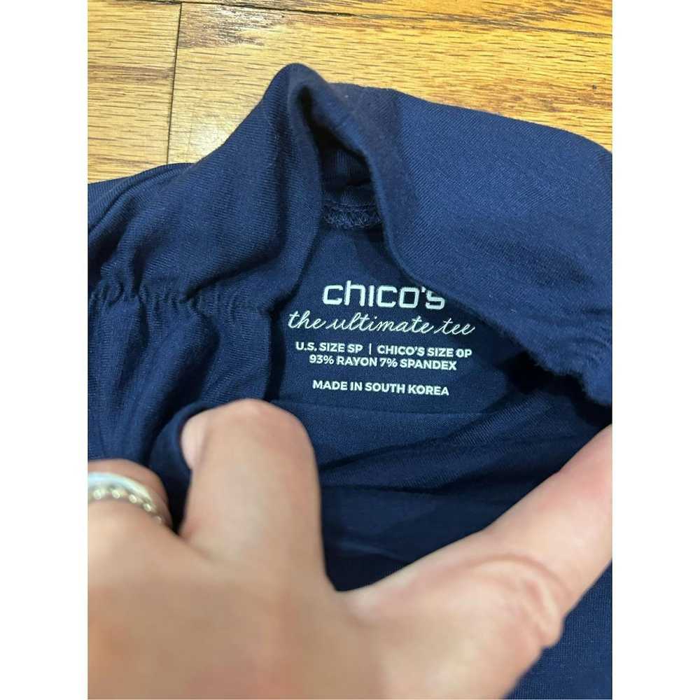 Chicos Chico’s The Ultimate Tee Long Sleeve Mock … - image 3