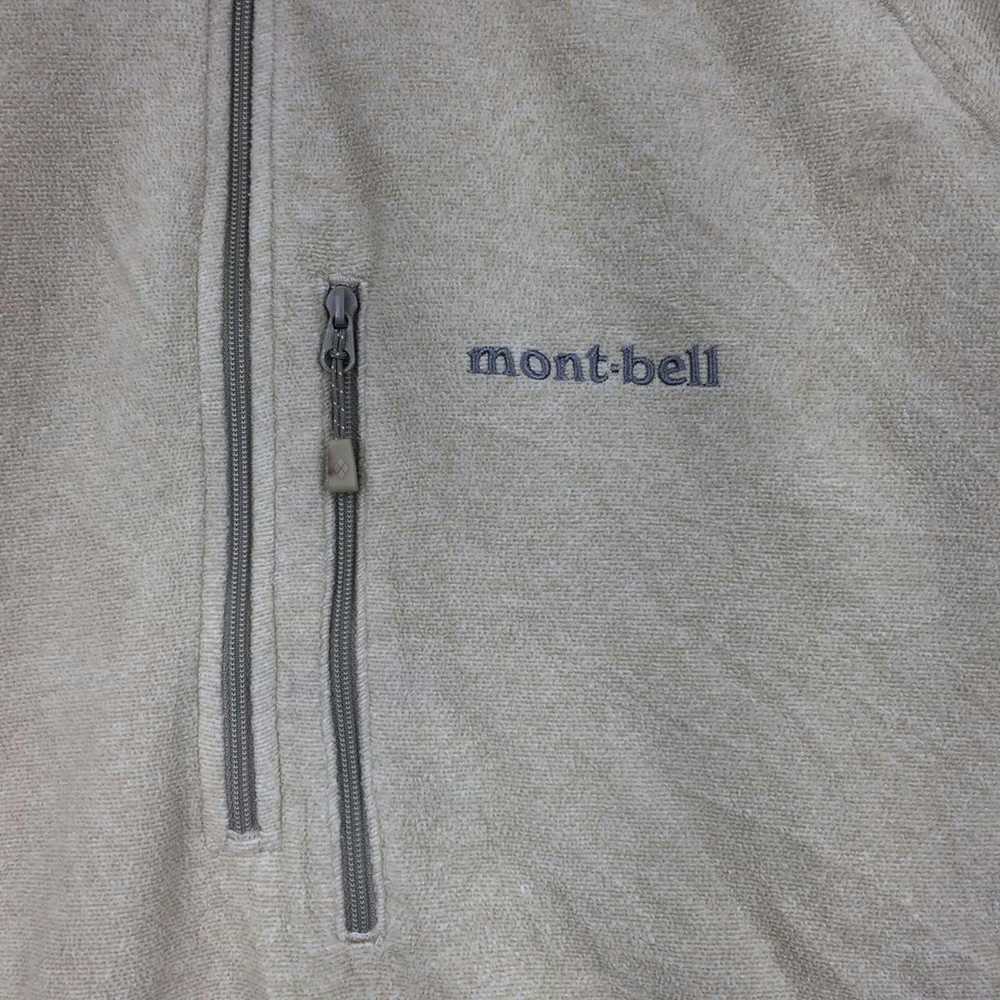 Montbell Vintage Mont-Bell Outdoor Half Zipper Lo… - image 4