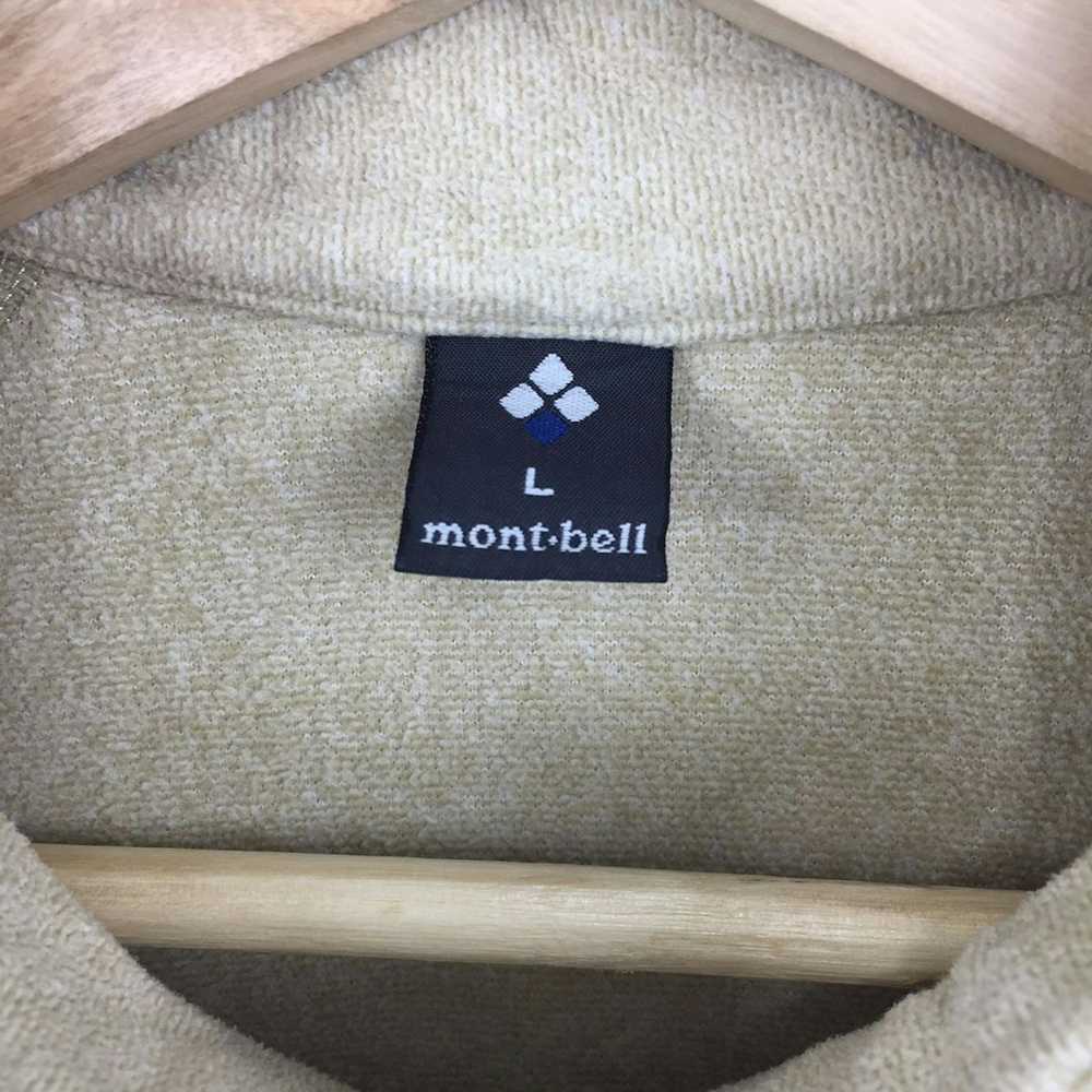 Montbell Vintage Mont-Bell Outdoor Half Zipper Lo… - image 5