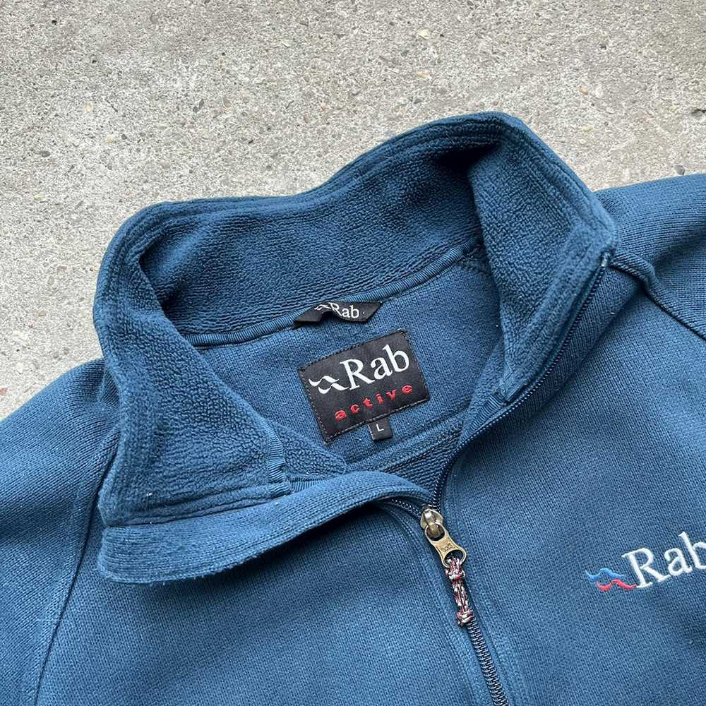 Rab Rab navy half zip fleece sweatshirt trekking … - image 5