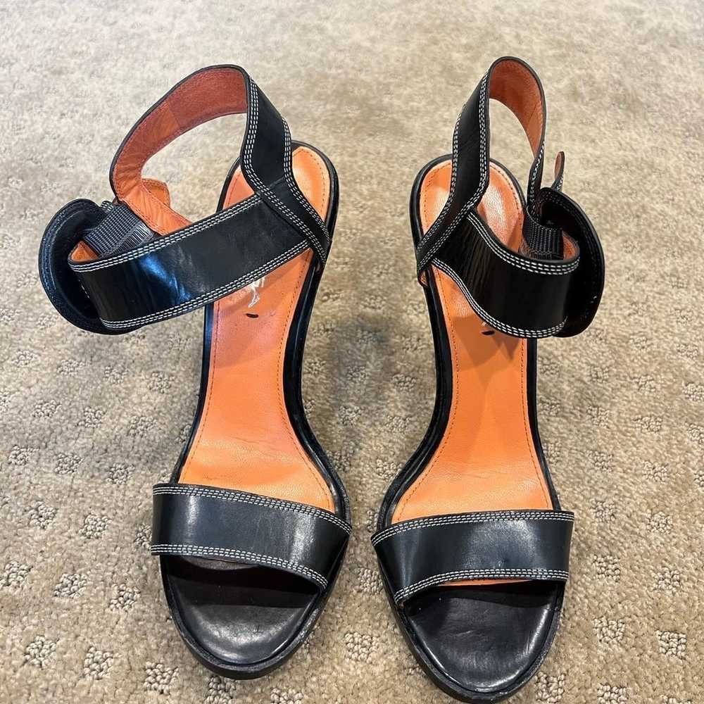 Rare Vintage VIA SPIGA Leather Buckle Strap Heel … - image 1