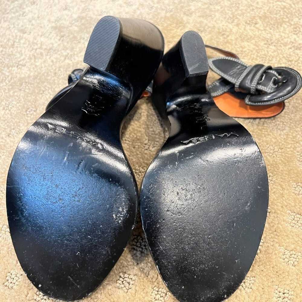 Rare Vintage VIA SPIGA Leather Buckle Strap Heel … - image 4