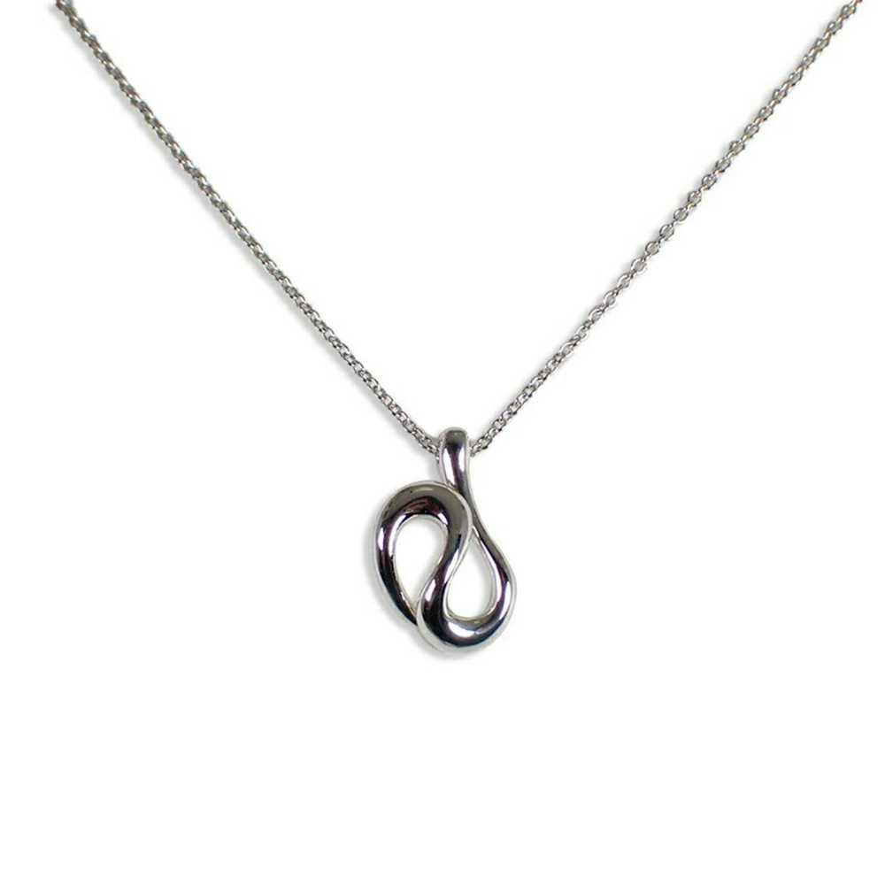 Tiffany & Co. TIFFANY SV925 open wave necklace - image 1