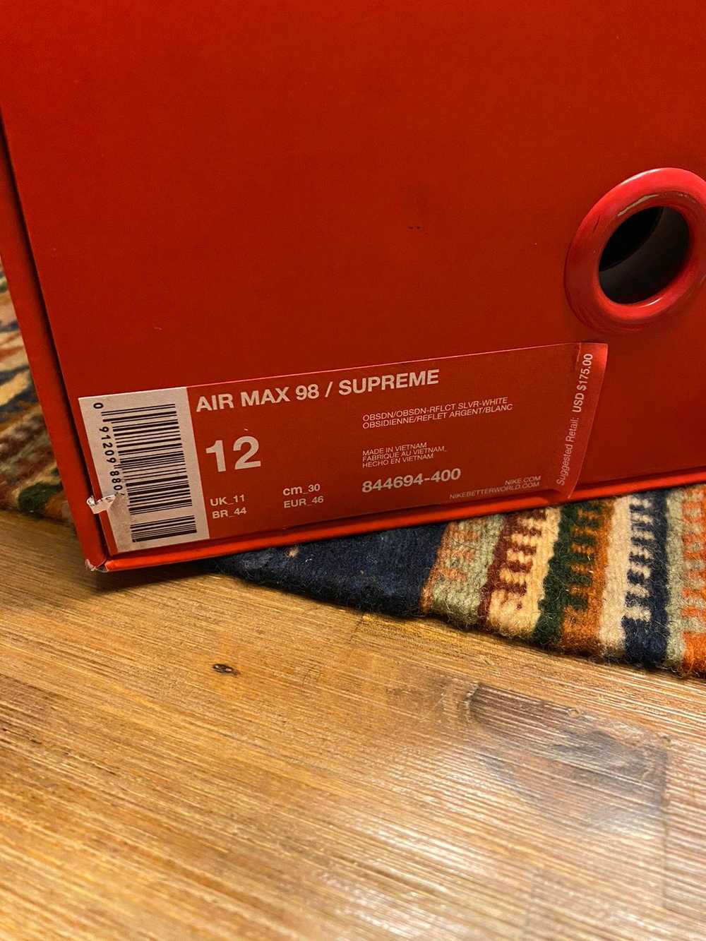 Nike × Supreme Nike Air Max 98 Supreme - image 11
