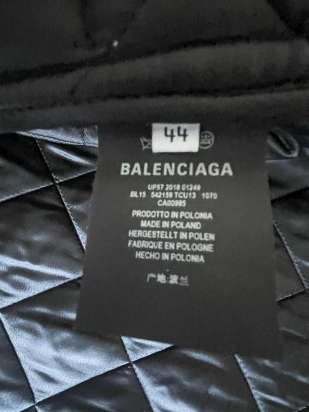 Balenciaga Oversized Balenciaga Flannel Jacket - image 5