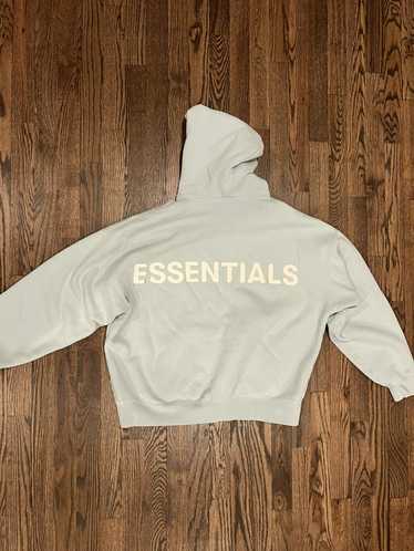 Fear of God Essentials 3m Hoodie store cyan blue