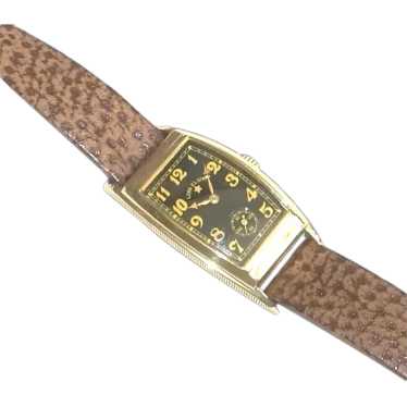Vintage Lord Elgin Art Deco Wristwatch