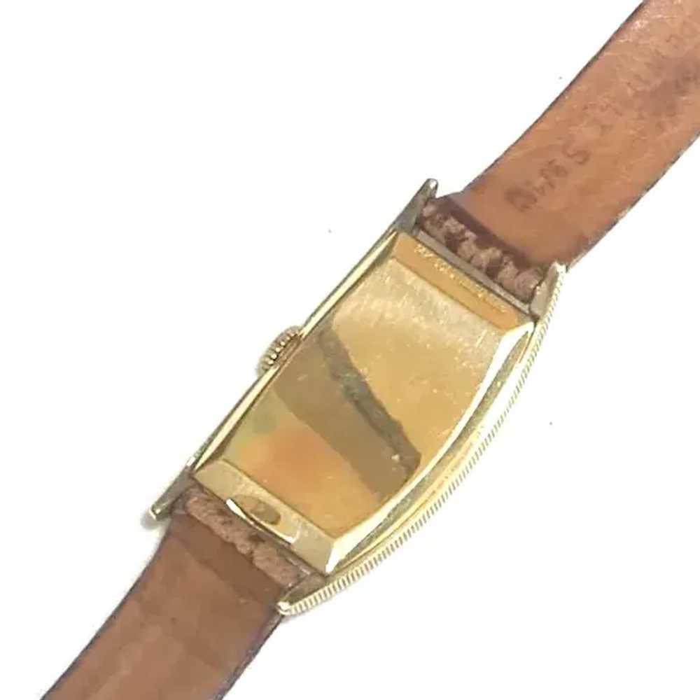 Vintage Lord Elgin Art Deco Wristwatch - image 2