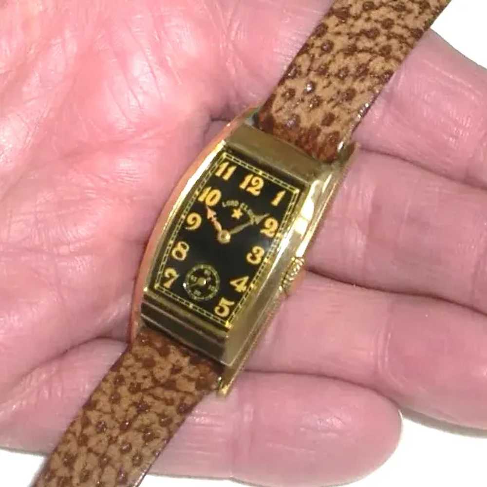 Vintage Lord Elgin Art Deco Wristwatch - image 3