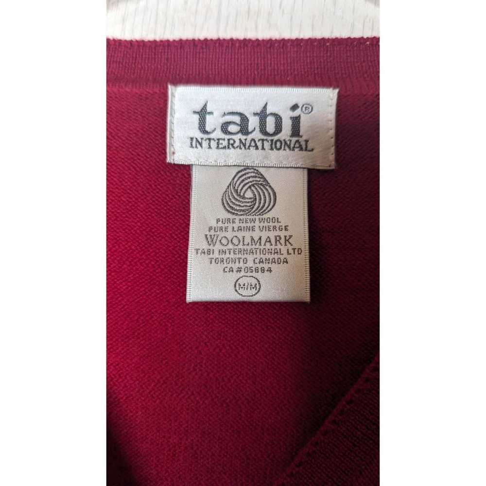 Vintage Tabi International Red cardigan Pure New … - image 4