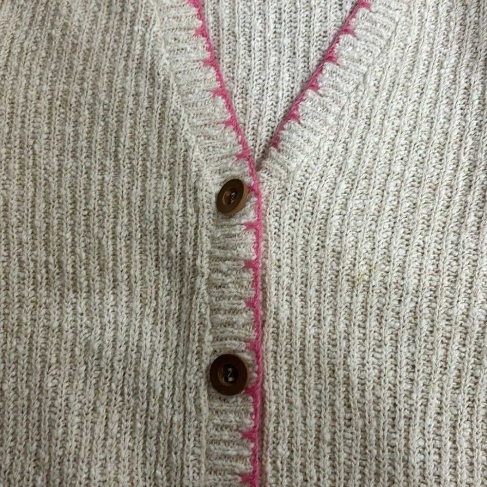 Vintage Cardigan M Koret of California Knit Sweat… - image 6