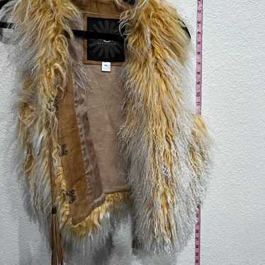 UGG Australia Abbey Mongolian Fur coat
