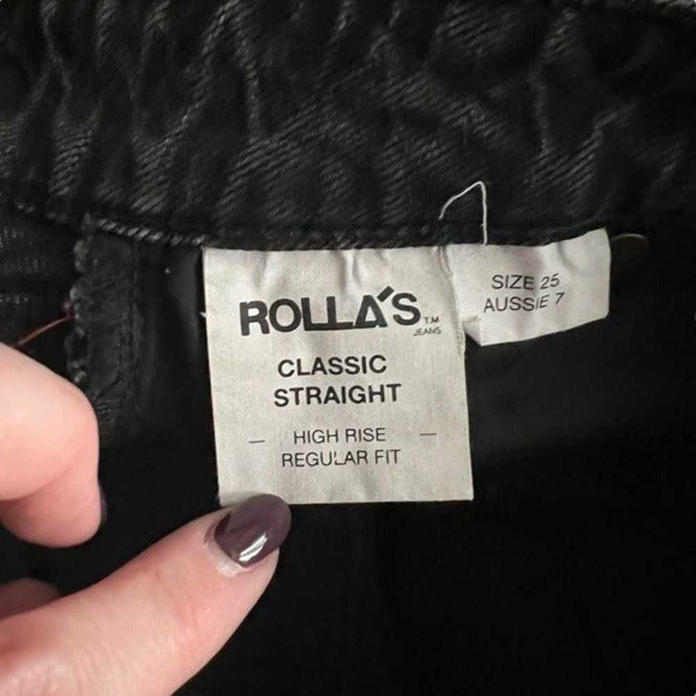 Rolla’s - Classic Straight High Rise Jeans Comfor… - image 8