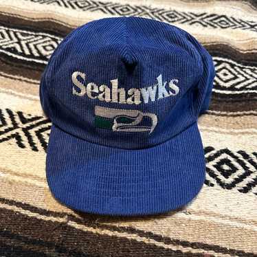 Vintage Seattle Seahawks Corduroy Snapback - image 1