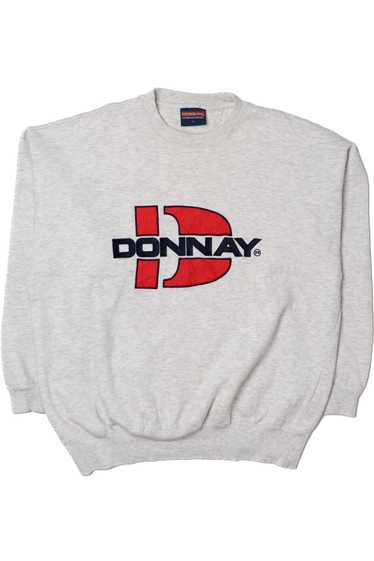 Vintage Donnay Embroidered Logo Sweatshirt - image 1