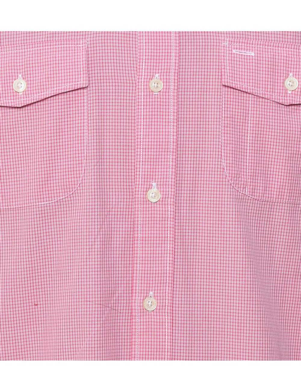 Tommy Hilfiger Checked Pale Pink & White Shirt - L - image 3