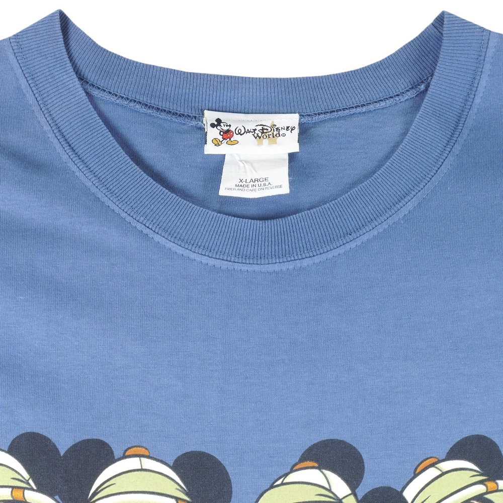 Disney - Mickey Animal Kingdom T-Shirt 1990s X-La… - image 4