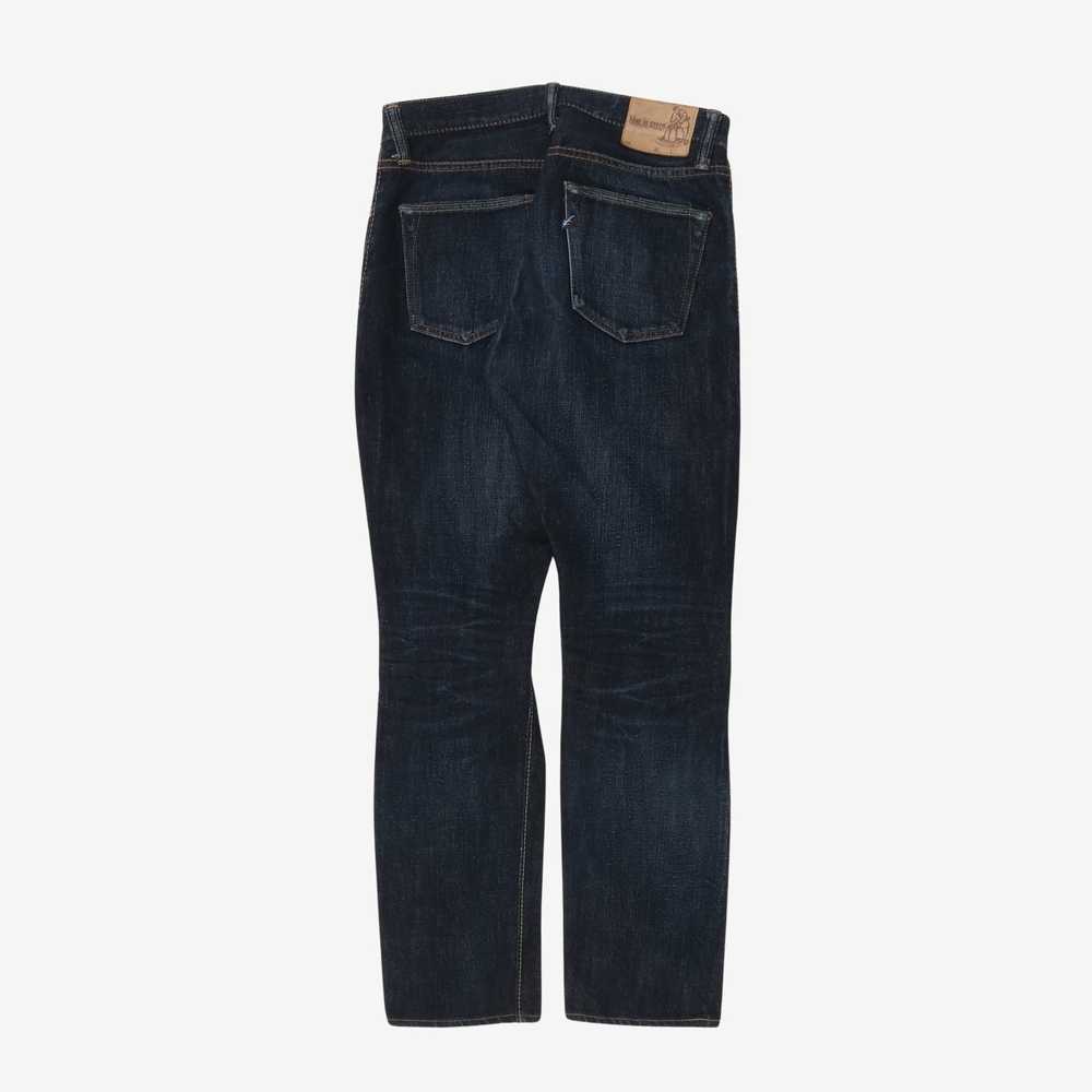 Pure Blue Japan Relaxed Tapered Denim (30W x 28L) - image 2