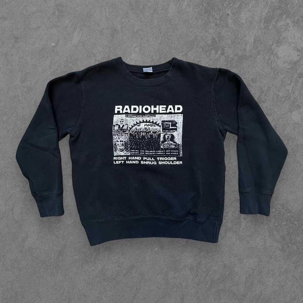 2000s Radiohead Heavyweight Crewneck - image 3