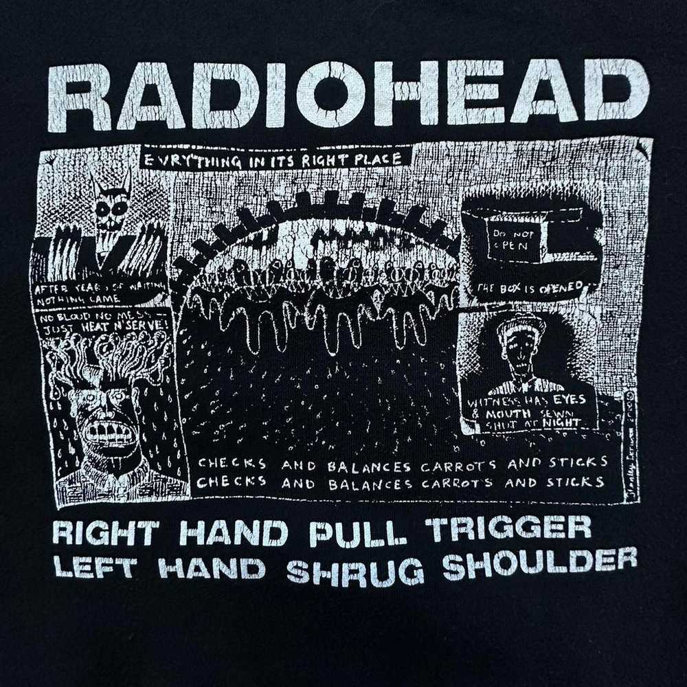 2000s Radiohead Heavyweight Crewneck - image 6