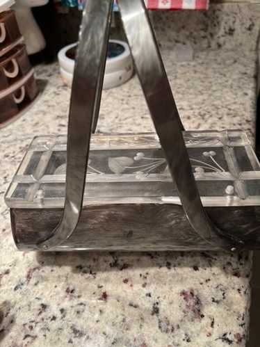 専用 USA VINTAGE RIALTO LUCITE PURSE BAG Vintage Original Rialto N.Y. Clear Lucite Purse Handbag 40's