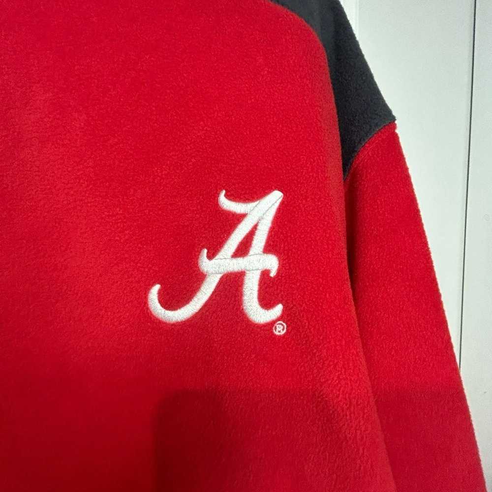 Vintage Y2k Alabama Roll Tide Fleece Pullover Jac… - image 2