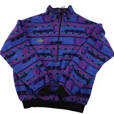 Vintage Columbia Sportswear Allover Aztec Sweater