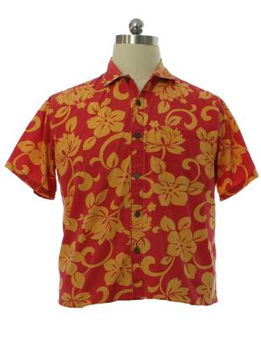 1990's Hilo Hattie Hawaiian Original Mens Hawaiian