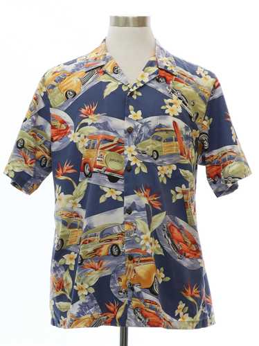 1980's RJC Mens RJC Cotton Hawaiian Shirt