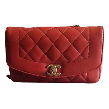 Chanel Diana leather handbag - image 1