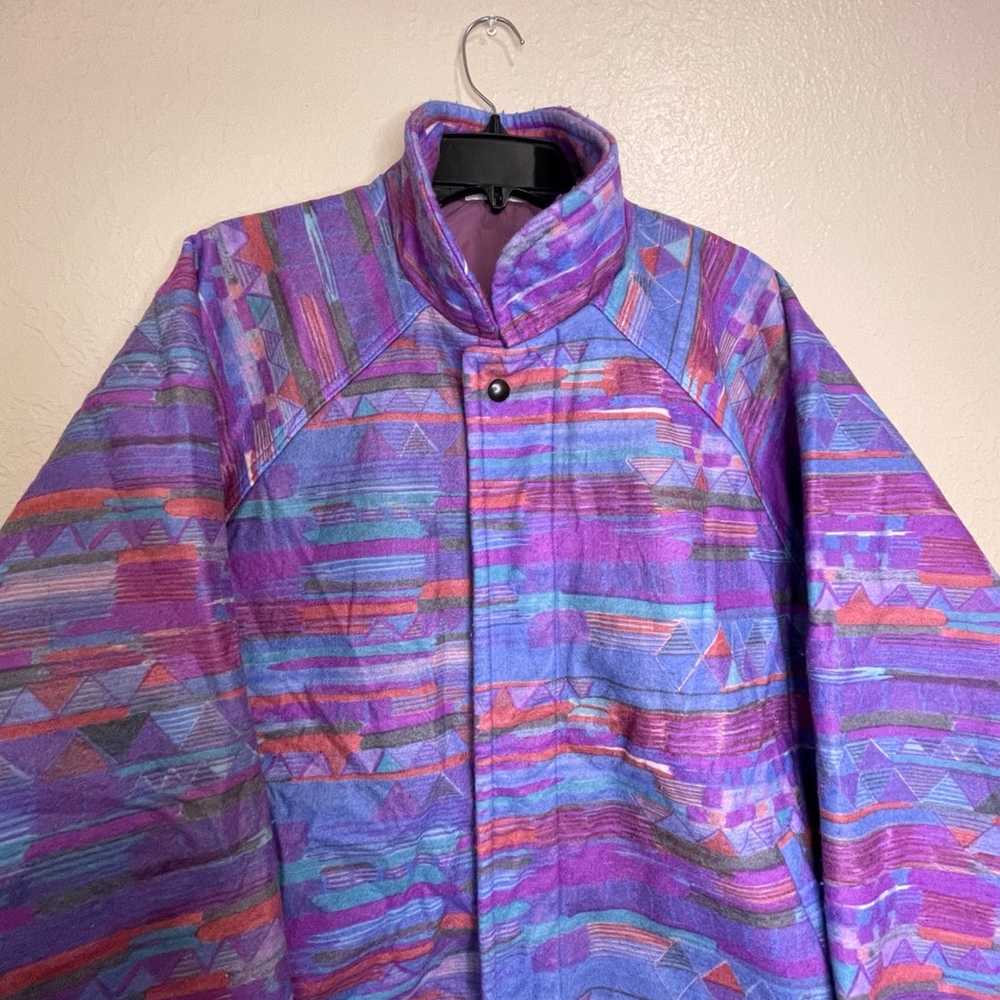 Vintage 90s Streetwear Mens Size XL Rainbow Navaj… - image 2