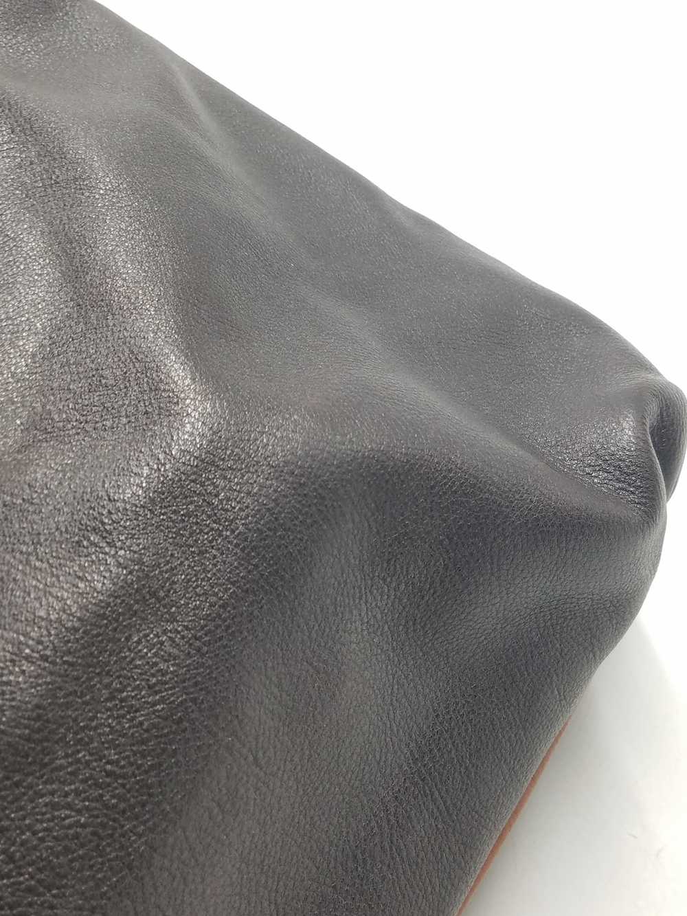 Authentic Giorgio Armani Dark Brown XL Hobo Bag - image 8