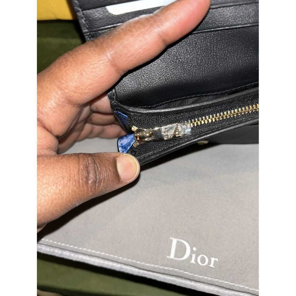 Dior Lady Dior leather wallet - image 5