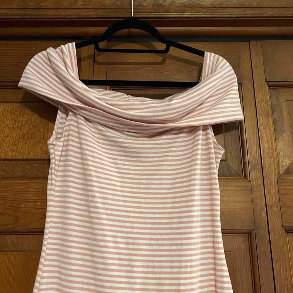 Goodnight Macaroon Women's Striped Off the Should… - image 6
